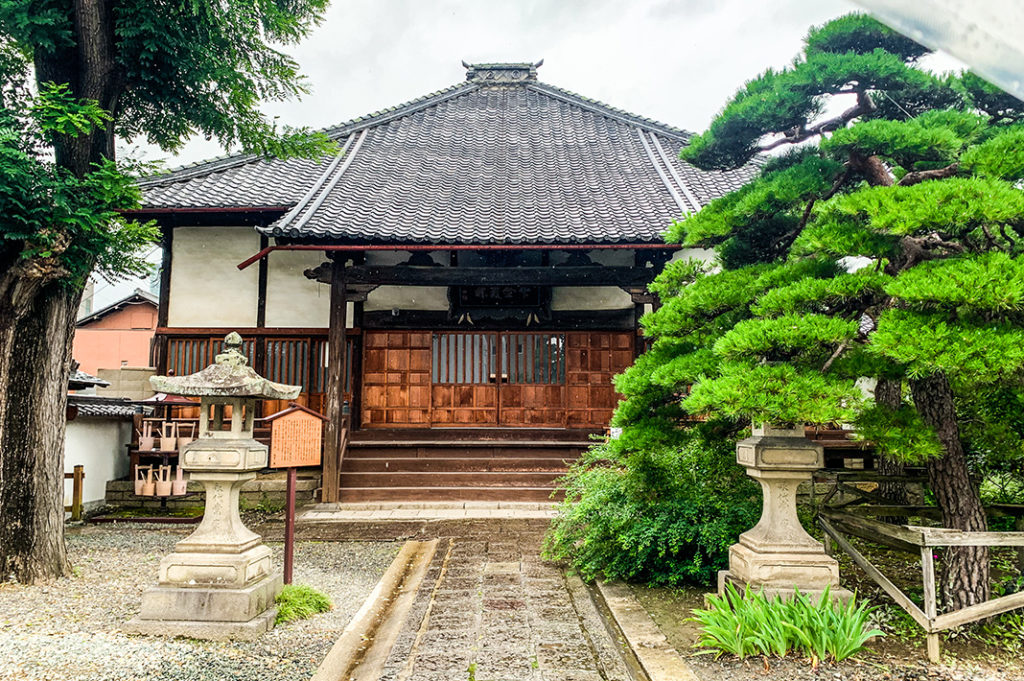 Zenkoji Seven Lucky Gods walk: Akiba Shrine