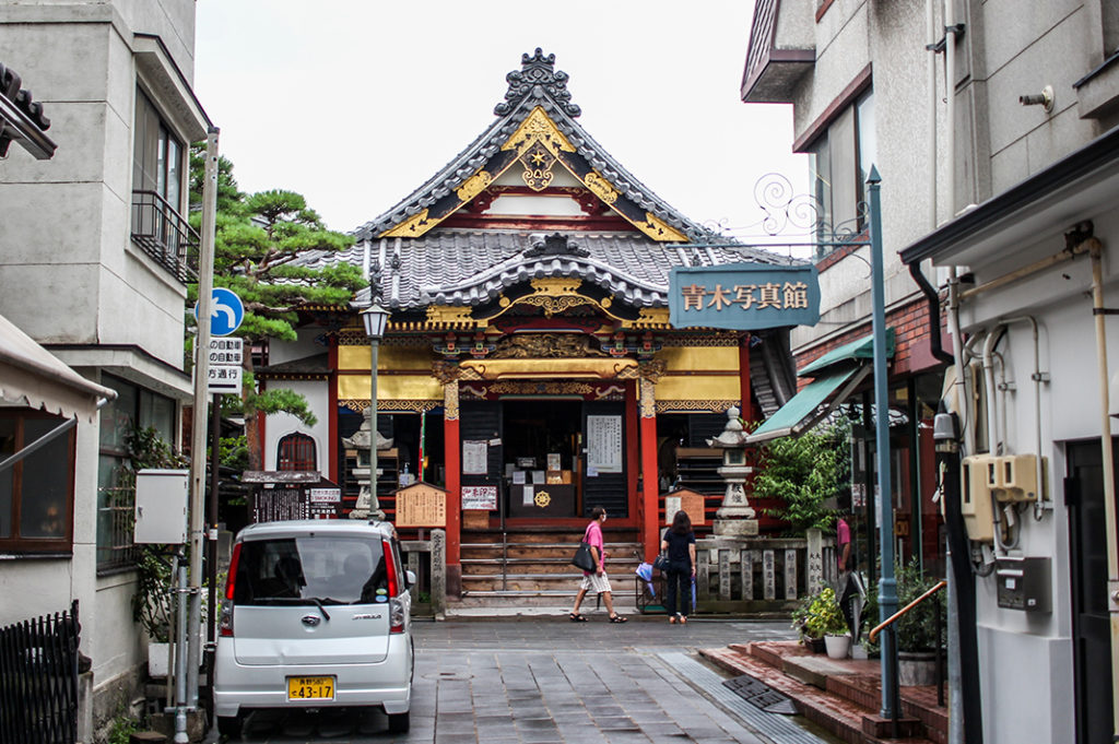 Zenkoji Seven Lucky Gods walk: Sesonin Shakadou