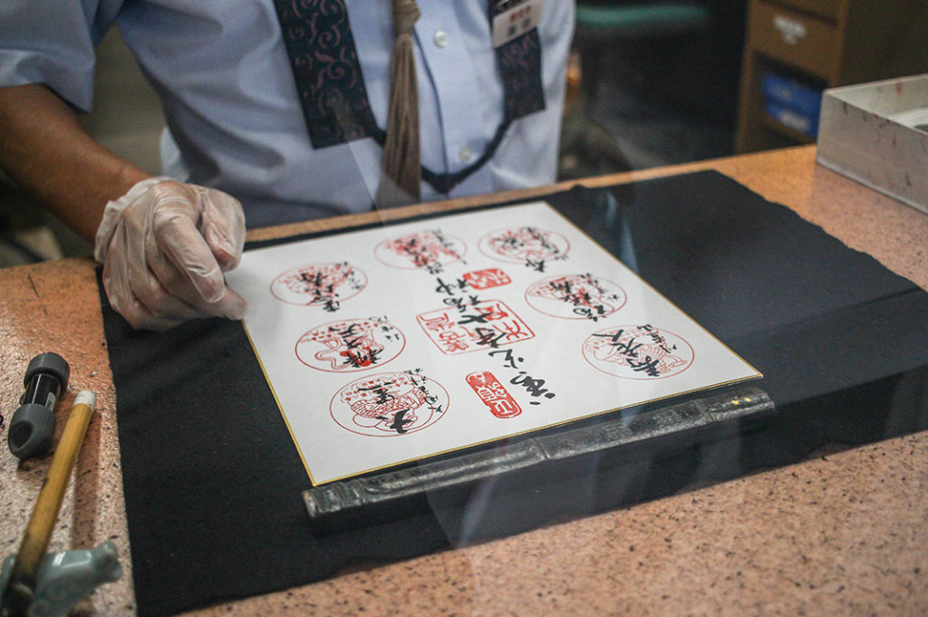 Zenkoji Seven Lucky Gods walk in Nagano