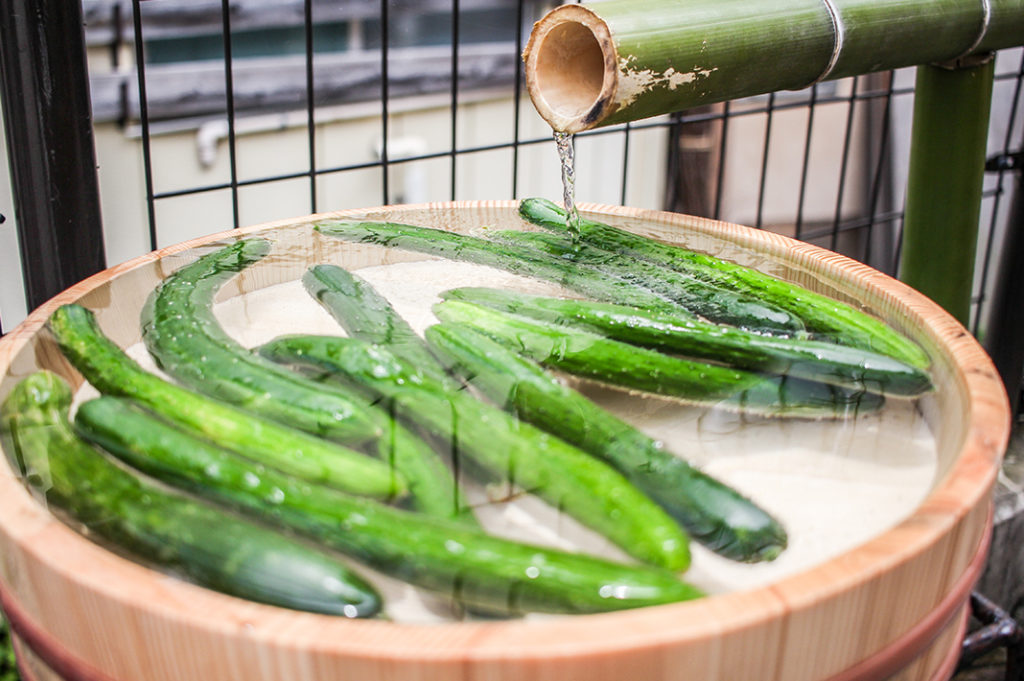 Free cucumbers - fuel for the stamp trail