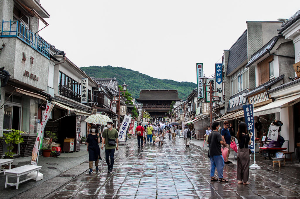 Nakamise dori Nagano City