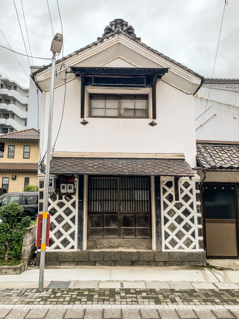 The Namako Kabe design on Nakamachi street in Matsumoto 