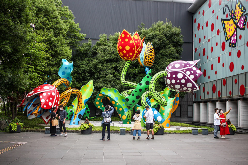 Matsumoto City Art Museum, home of Yayoi Kusama's works