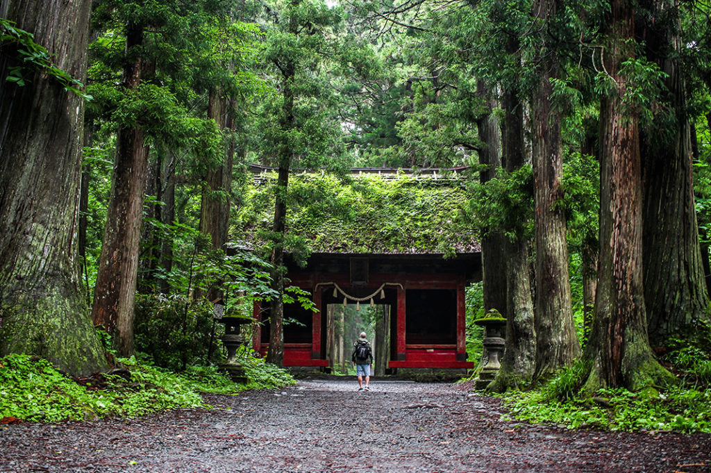 The thatched-roof Zuijinmon Gate