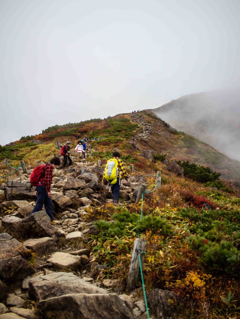 The Happo One hike in Hakuba