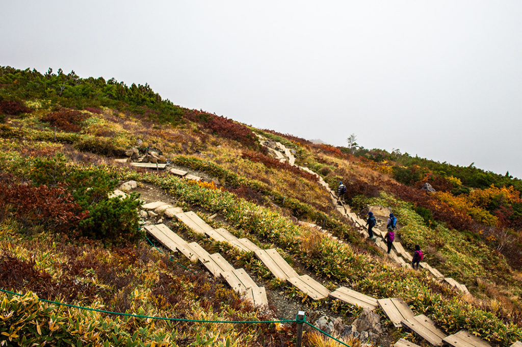 The Happo One hike in Hakuba