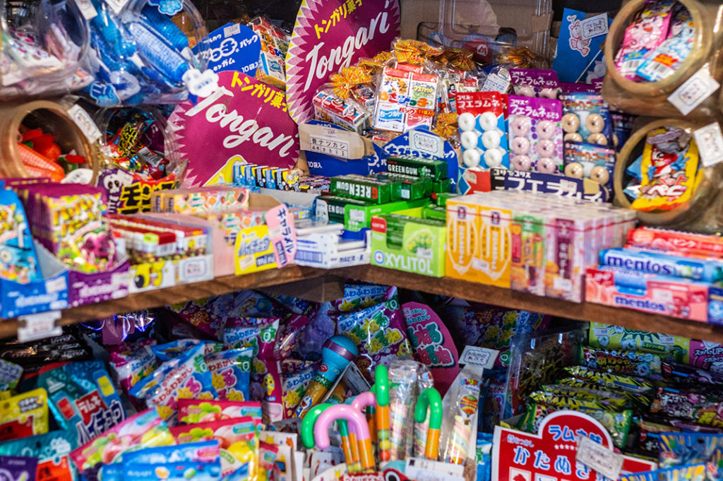 Retro candy - classic Shitamachi shopping!