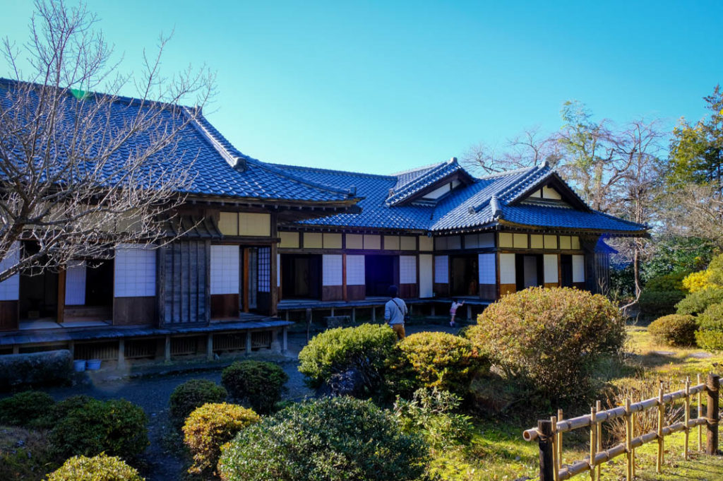The Aizu Bukeyashiki, a samurai house museum in Aizuwakamatsu.