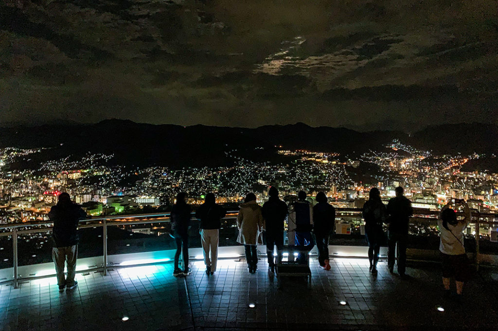 Night view from Mount Inasa in Nagasaki 