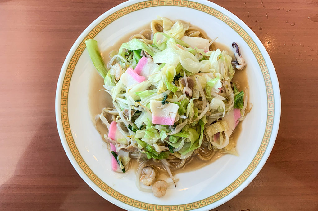 Sara Udon is a popular regional dish of Nagasaki, second only to Champon in popularity.