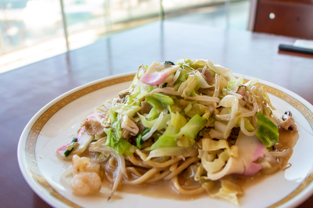 Sara Udon is a popular regional dish of Nagasaki, second only to Champon in popularity.