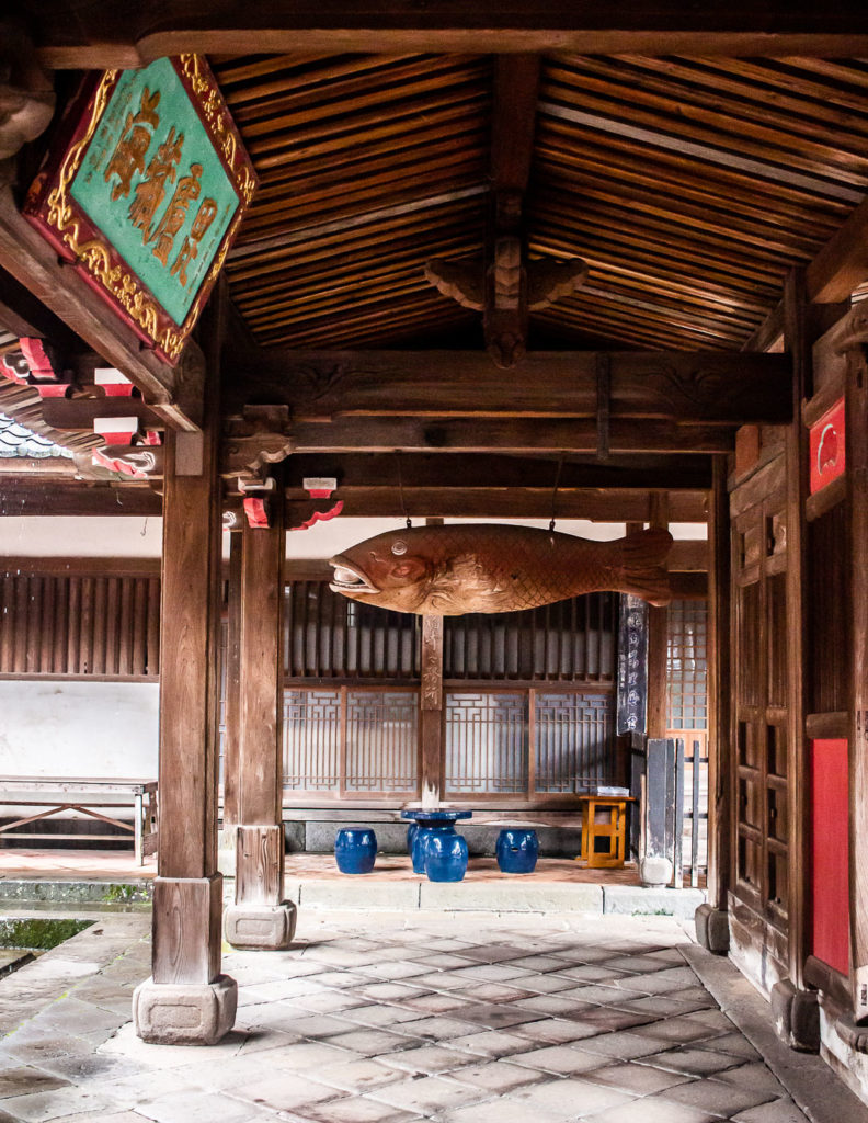 Chinese architecture at Sofukuji Temple