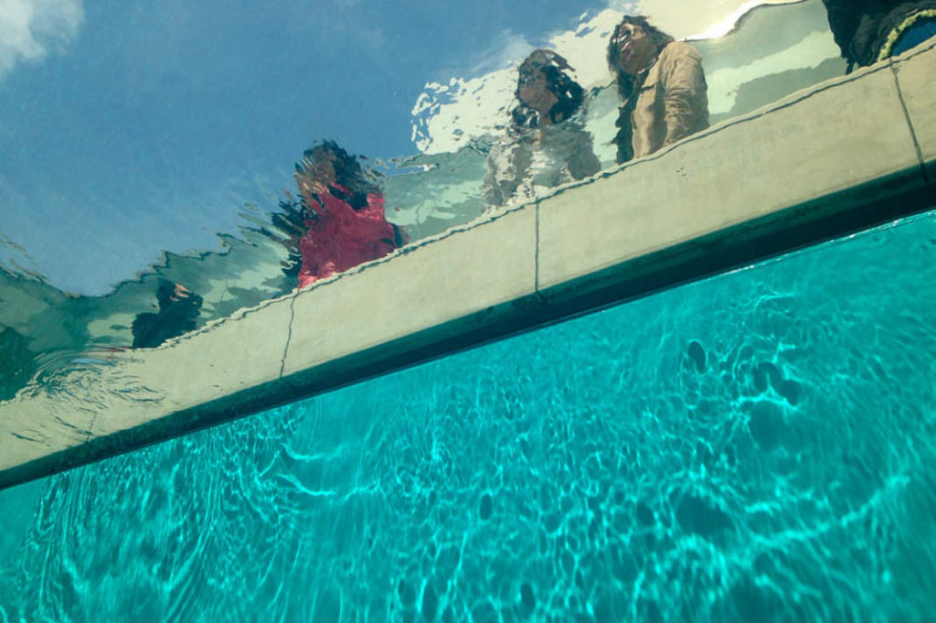 The Swimming Pool, a famous art installation at 21st Century Museum