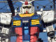 Gundam the Giant Space Robot Arrives in Yokohama