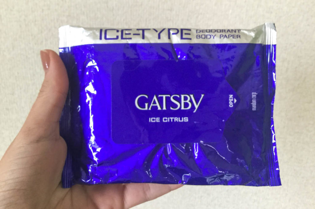 The best summer cooling item: Gatsby wipes in Ice Citrus