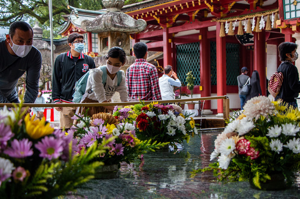 Dazaifu Tenmangu Shrine, one of Fukuoka’s top attractions, has 1000 years of history, famous plum trees and a bustling shopping strip to see.