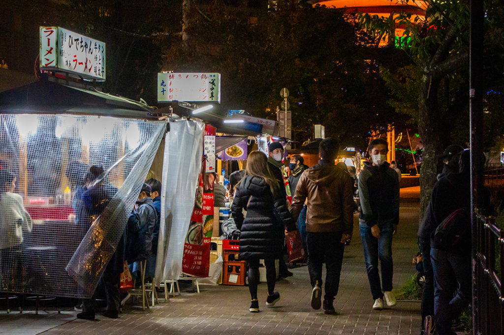 Fukuoka Yatai on Nakasu