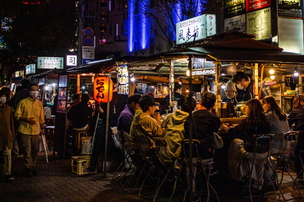 Fukuoka Yatai along the Naka River