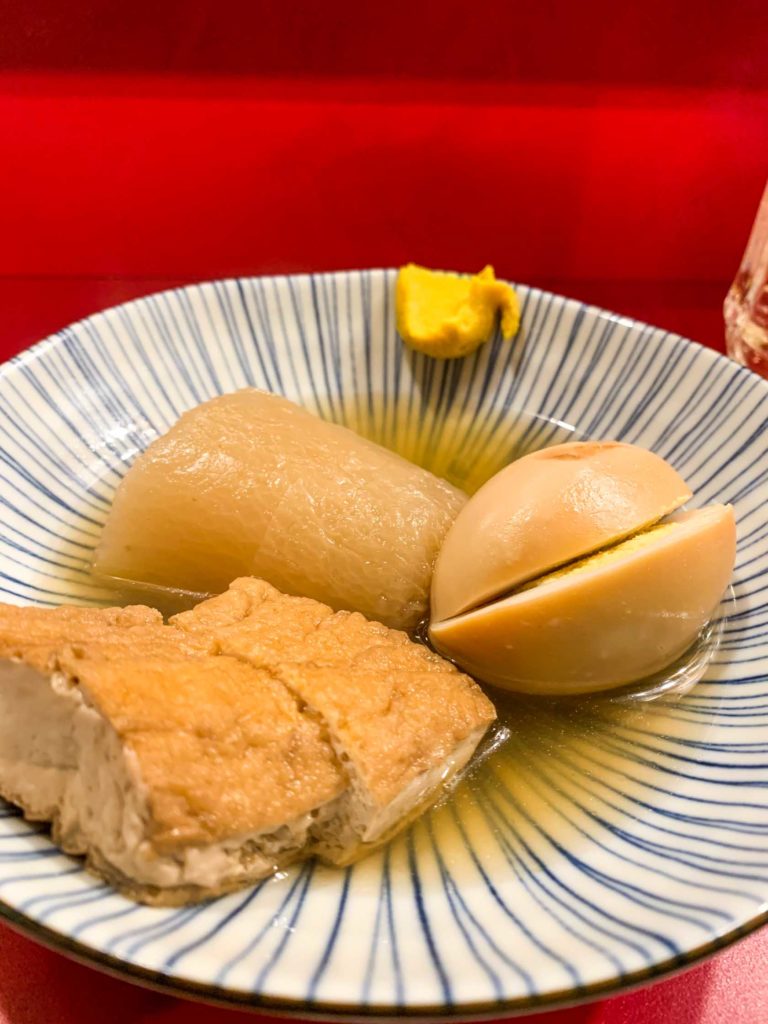 Oden on the menu 