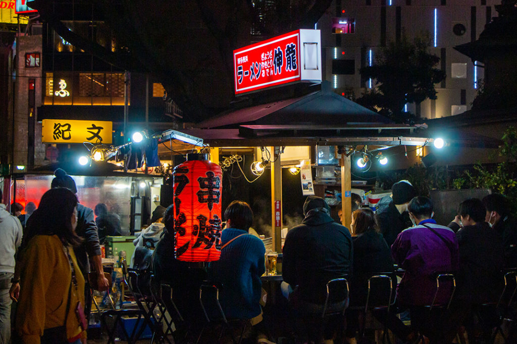 Fukuoka Yatai along the Naka River