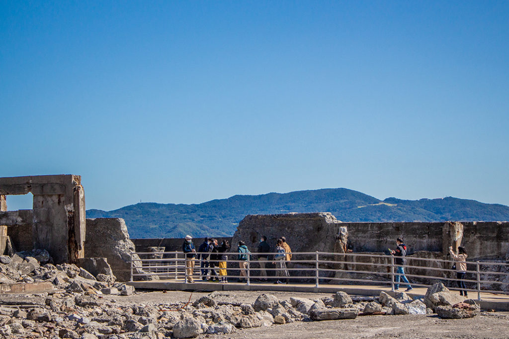 Exploring Battleship Island - location for 007 skyfall