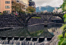 Meganebashi Bridge: Nagasaki’s Optical Overpass