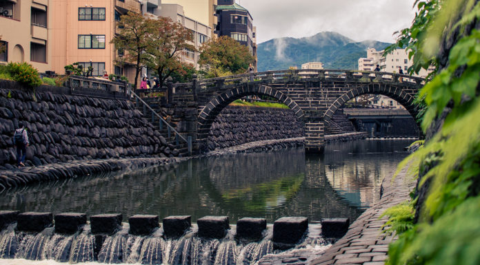 Meganebashi Bridge: Nagasaki’s Optical Overpass