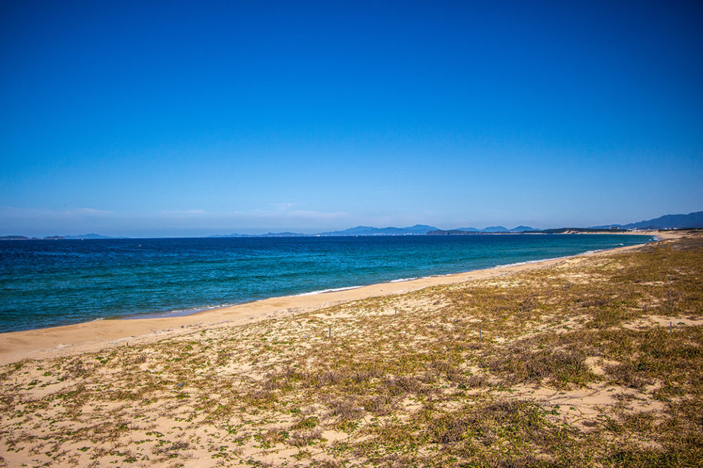 Beautiful sea-views at Uminonakamichi Seaside Park