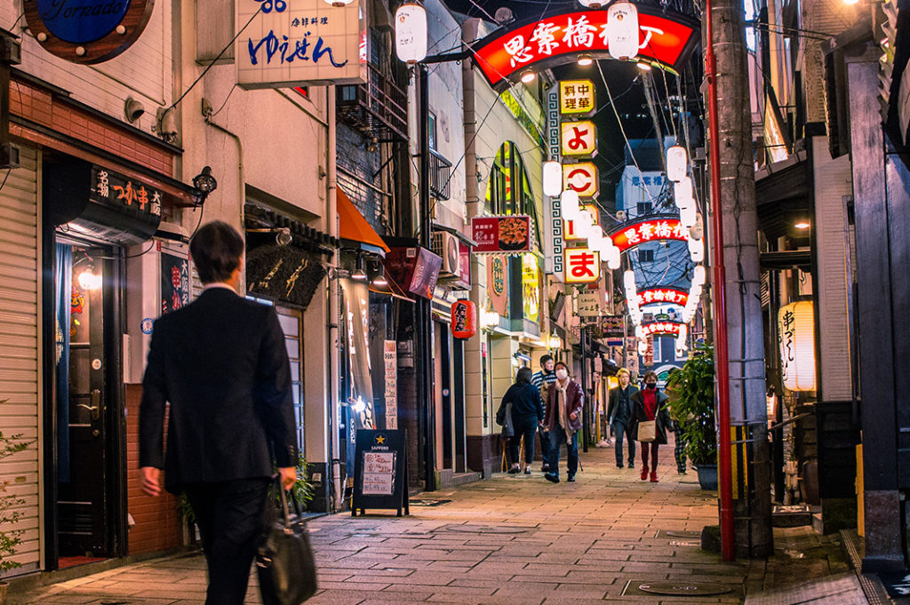 Shianbashi Yokocho, also known as "gurume dori" or Gourmet street is one of Nagasaki’s best nightlife areas