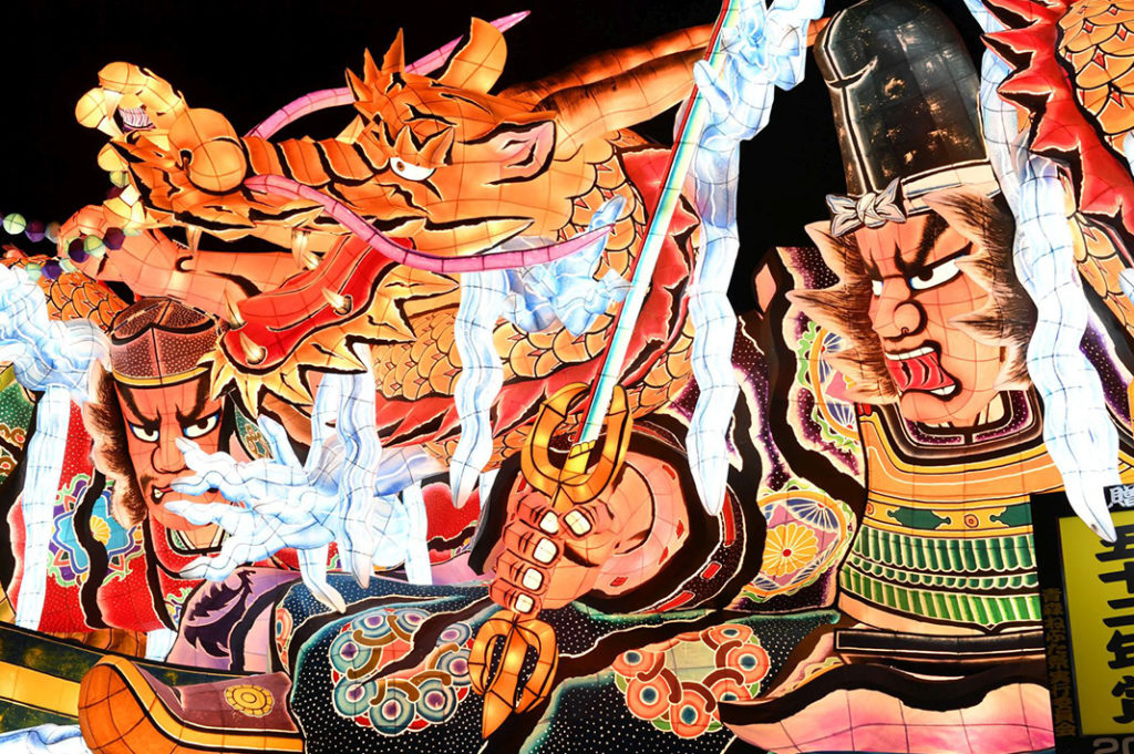 nebuta matsuri lanterns