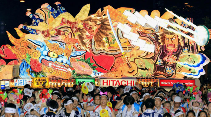 Enjoy the Summer Cheer at the Multicoloured Nebuta Matsuri