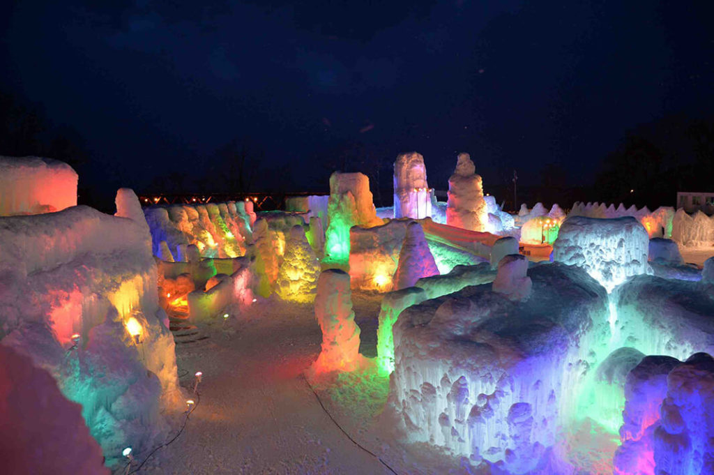 Hokkaido Ice Festival at Lake Shikotsu