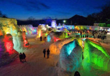 Hokkaido Events: Lake Shikotsu Winter Ice Festival Hokkaido Ice Festival