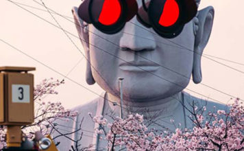 The Most Stylish Buddha in Japan gets a Fashionable Upgrade during Sakura Season