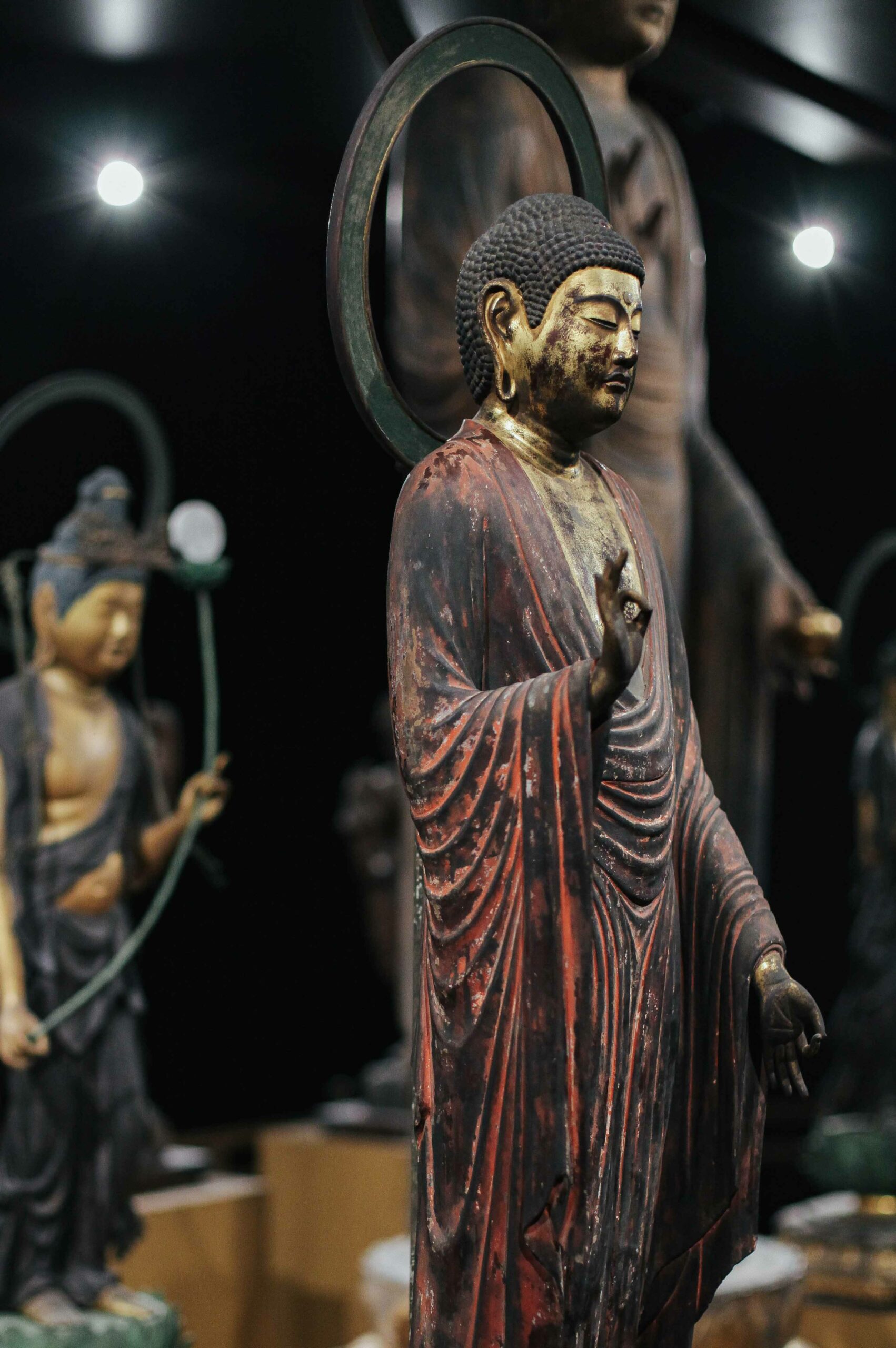 Fukuoka City Art Museum's collection of Buddhist statuary is on display in 2023 and 2024.