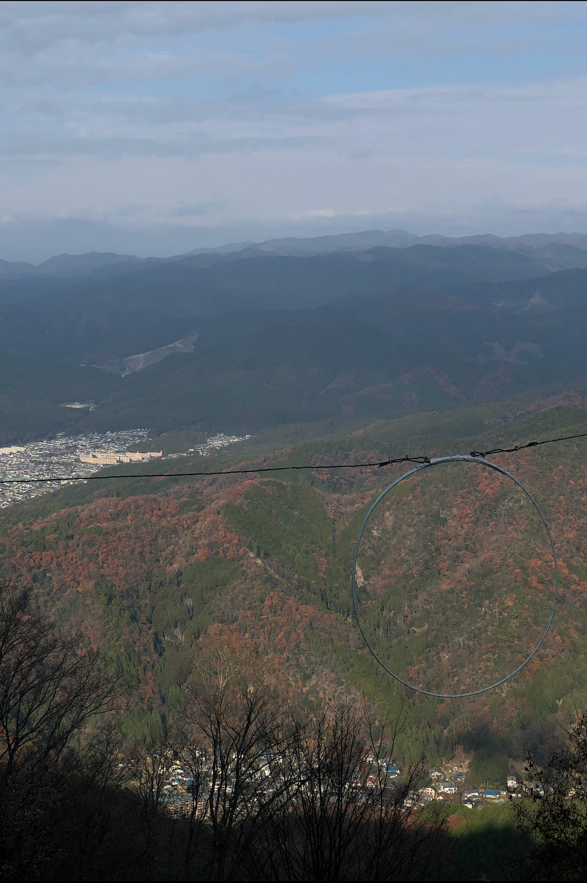 Enryaku-ji sits atop Mt Hiei, which borders both Kyoto and Shiga prefectures.