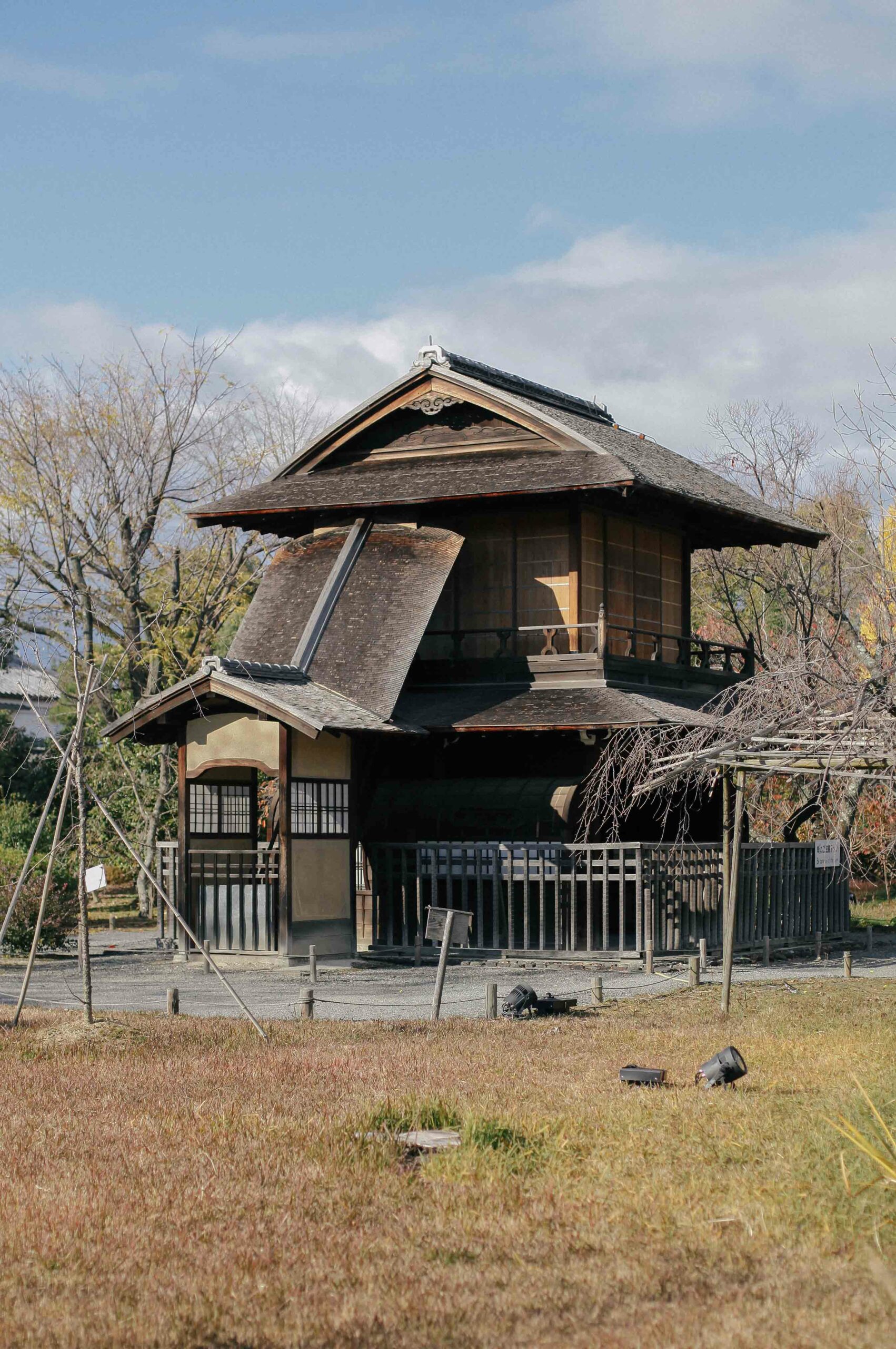 The garden is filled with teahouses, each with its own unique architecture.