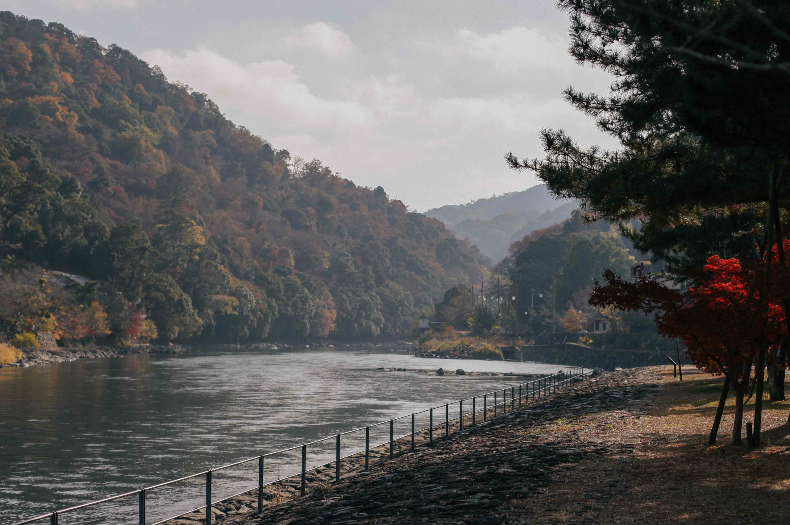 Although technically a city, Uji connects to mountains and rivers seamlessly.