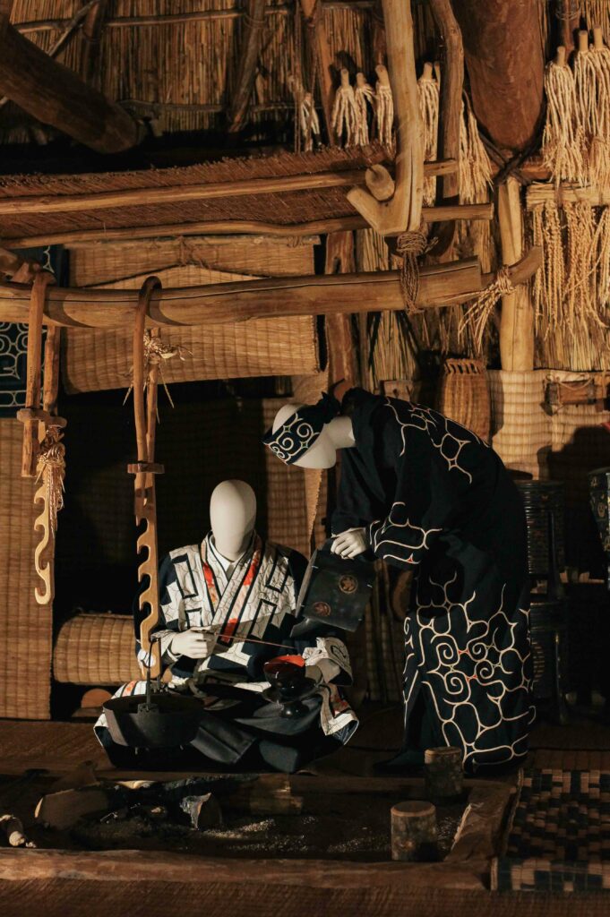 Focus on Ainu culture - both historical and contemporary - is given considerable weight at Minpaku.