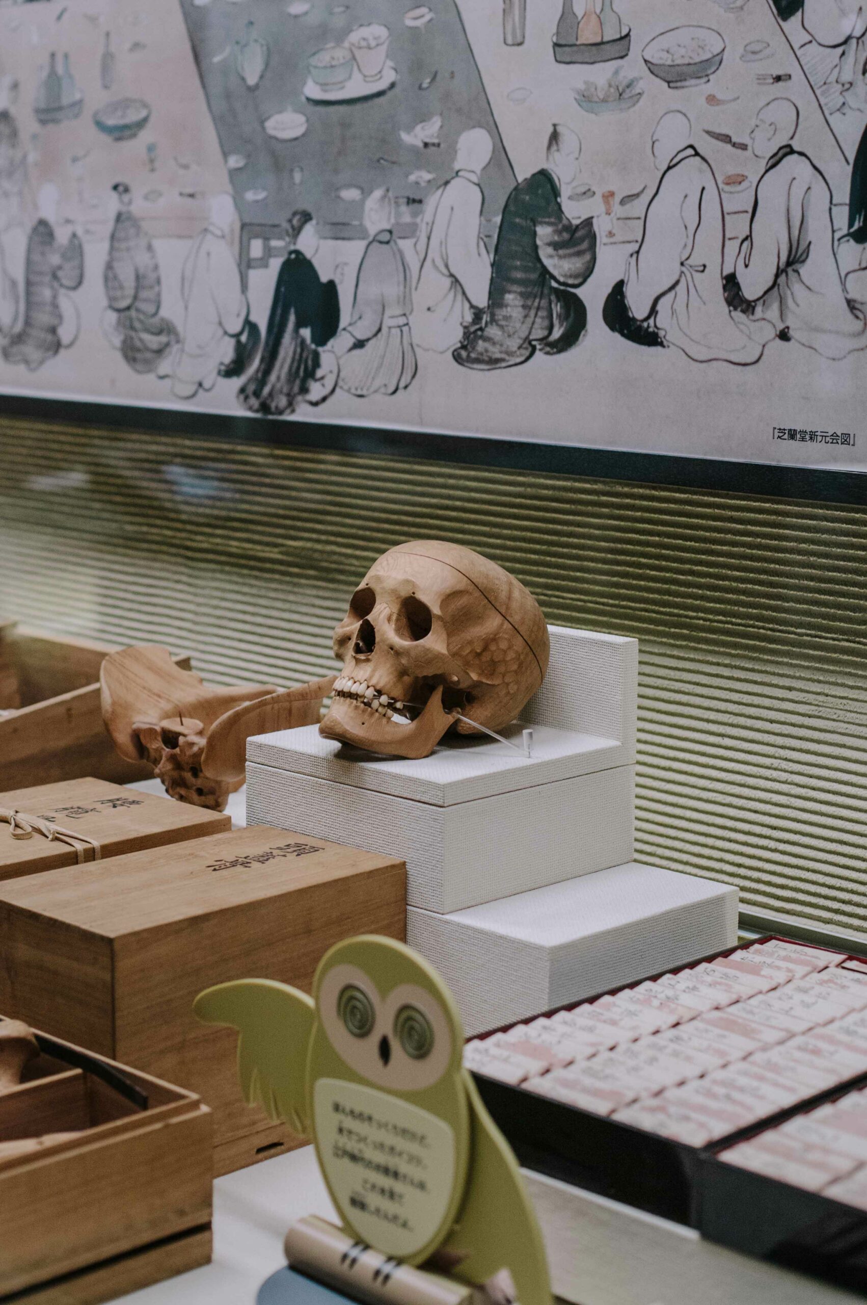 Early medicine is examined in a dedicated exhibit within the museum.