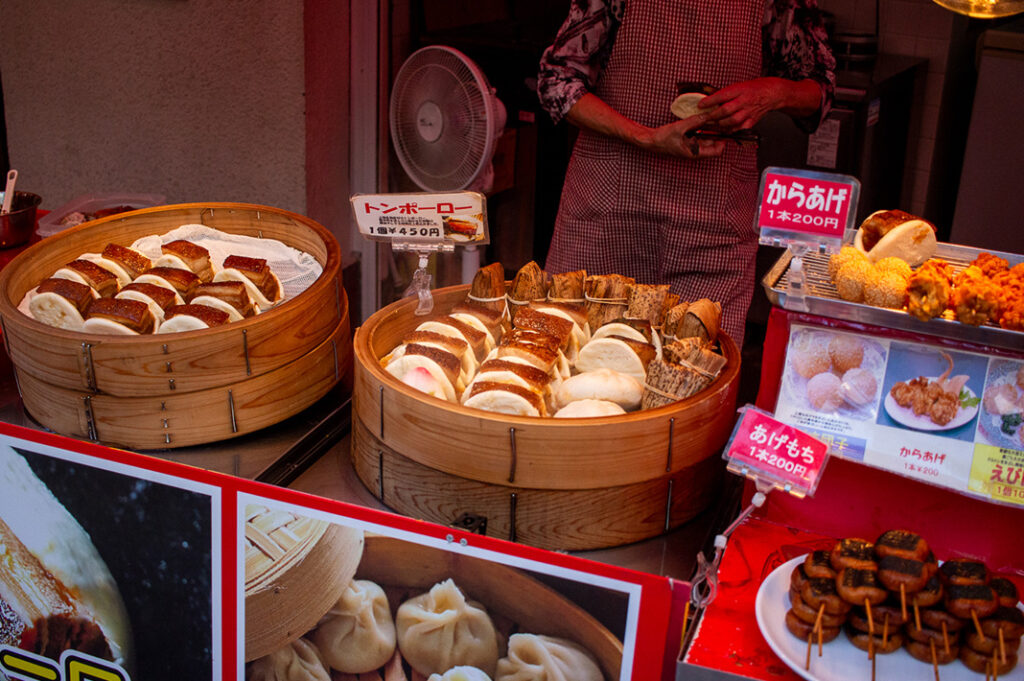 Kobe Chinatown street food